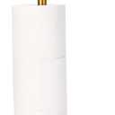 Toilet Paper Holder Gold, Freestanding Toilet Paper Holder Stand with Reserve for 4 Spare Rolls, Sturdy Base, Toilet Tissue Paper Roll Storage Shelf (Stainless Steel Base, Gold)