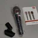 SE ELECTRONICS V7 Dynamic Microphone for Singing, Speech & Studio Recording - XLR Handheld Professional Microphone with Super cardioid Aluminum Voice Coil for Huge Gain Before Feedback - Grey