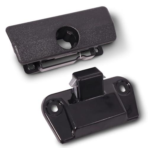 SMMS Glove Box Lock Latch Upper Catch and Glove Box Upper Lock Latch Catch for BMW 3 Series E23 E30 E34 Z3 525i 530i 540i 325i M5 325i 1987-1993 OE:51161946513+51161849472 Black