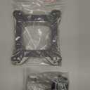 1932 3/4" Carburetor Gasket Adapter Kit 4Bbl To 4Bbl, Silver