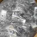 200-Pack Soundproofing Clips, Sound Isolation Clips for Walls and Ceilings, Decoupling Resilient Channel Clips for 7/8" Hat Channel, Noise Reduction for Recording Studio Home Office Apartment