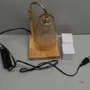 Candle Warmer Lamp with Timer, Dimmable Candle Warmer for Home Decor, Birthday Gifts for Women, Adjustable Height Wax Melt Warmer with 2 Bulbs