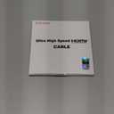 Snowkids 8K Certified HDMI 2.1 Cable 10 ft, Non-Slip Nylon Braided, 48Gbps Ultra High-Speed HDMI Cables Cord, 10K 8K@60Hz, 4K@120Hz Compatible for TV/PS-5/X-box/Projector/Sound System & More (Black)