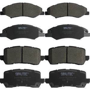 SIPAUTEC-8pcs Front and Rear Ceramic Disc Brake Pads Set Replacement For 2018-2023 Honda Odyssey All models