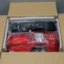 Nakuuly Tail Light Assembly Compatible With 2019-2024 Chevy Silverado 1500 2500HD 3500HD NON-LED Model Right Passenger Side Taillight Brake Signal Rear Lamp with Bulb and Harness(Halogen Type)