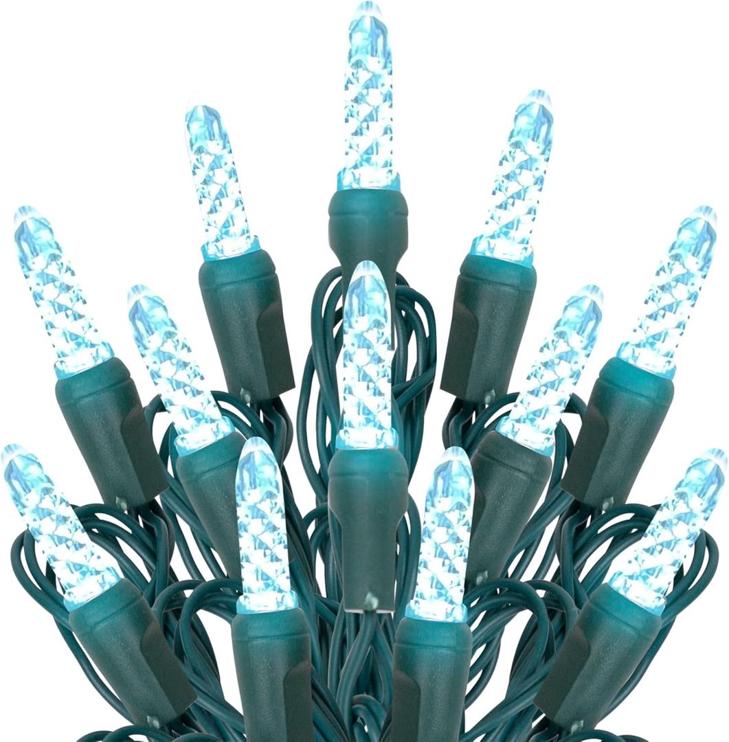 Bethlehem Lights 17' Mini Faceted Battery Operated LED W Timer