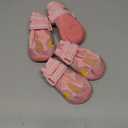 QUMY Dog Shoes for Large Dogs, Medium Dog Boots & Paw Protectors for Winter Snowy Day, Summer Hot Pavement, Water-Resistant in Rainy Weather, Outdoor Walking, Indoor Hardfloors Skid-Resistant Sole (Size 3: 2.0''x2.5''(W*L) (Pack of 4))