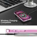 bicol for iPhone 16 Plus Case with Screen Protector, Enhanced Camera Protection, Crystal Acrylic Clear with Fashionable Pattern Designs for Girls Women, Slim Fit Protective Phone Cover, Nice Lemons