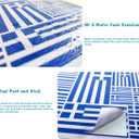 QQSD Greece Flag Sticker Greek Decal in Multiple Sizes, 3 Pack, 11.7 x 8.3 Inches