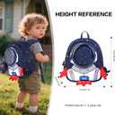 Toddler Backpack for Boys& Girls - Toddler Leash Included- Secure and Stylish for Active Toddlers- Perfect for Little Explorers - Preschool Travel School (1-3 Years)