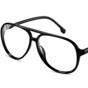livho Vintage Aviator Blue Light Blocking Glasses, Fashion Oversized Frames with UV Protection Coating, Unisex Design