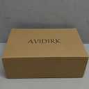 Women's Square Open Toe Heeled Sandals Two Strap Mules Slip On Block Chunky Mid Heels Sandals, Size 5.5