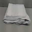 NICETOWN 100% Blackout Window Curtain Panels, Cold and Full Light Blocking Drapes with Black Liner for Nursery, 84 inches Drop Thermal Insulated Draperies (White, 2 Pieces, 52 Wide Each Panel)