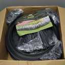 100ft,1.5in Tall Landscape Edging Kit with 150 Spikes, Not Digging Flexible Plastic Edge Border for Landscaping, Lawn, Garden, Flower Beds, Yard, Paver, Playground, Fence, Pathway,3pack, 33ft Each
