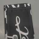 Farmhouse Black Kitchen Window Curtains Valance and Tier Set 36 Inch, Heart of Sweet Home Rod Pocket Short Tier Curtain for Bathroom, Modern Small Cafe Drapes for Kitchen Decor