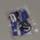 YAODHAOD Dog Shoes for Small Dogs, Puppy Dog Boots & Paw Protector for Winter Snowy Days, Anti-Slip Sole Dog Booties for Indoor Hardwood Floor 4PCS (Blue,Size: 6)