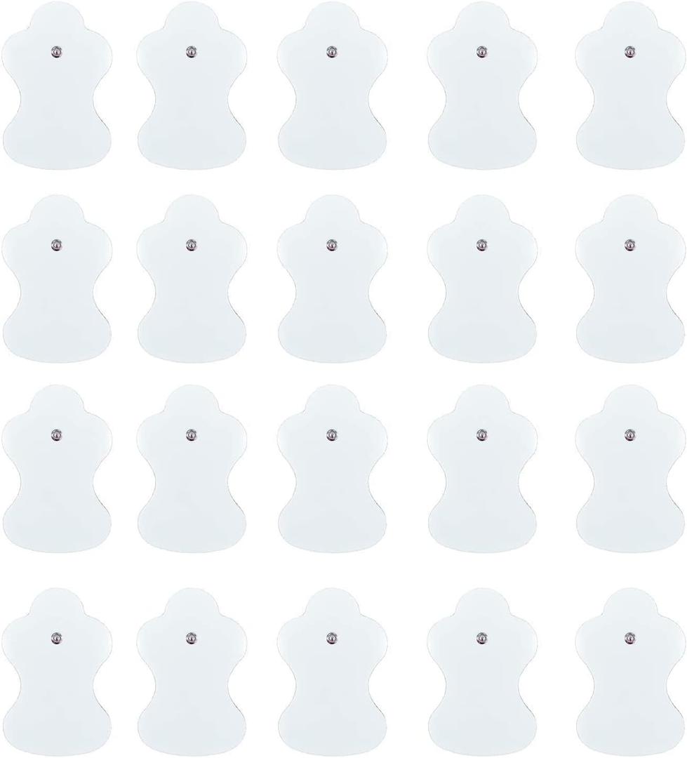 30 PCS Replacement Electrode Pads Compatible with Omron TENS Device (not Omron Brand)