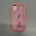 Jaroco Magnetic for iPhone 17 Case, [Compatible with MagSafe][Military Grade Drop Protection][Heavy Duty Protection][Non-Slip][Shockproof] 2-Layer Durable Bumper Phone Case 6.3''-Pink