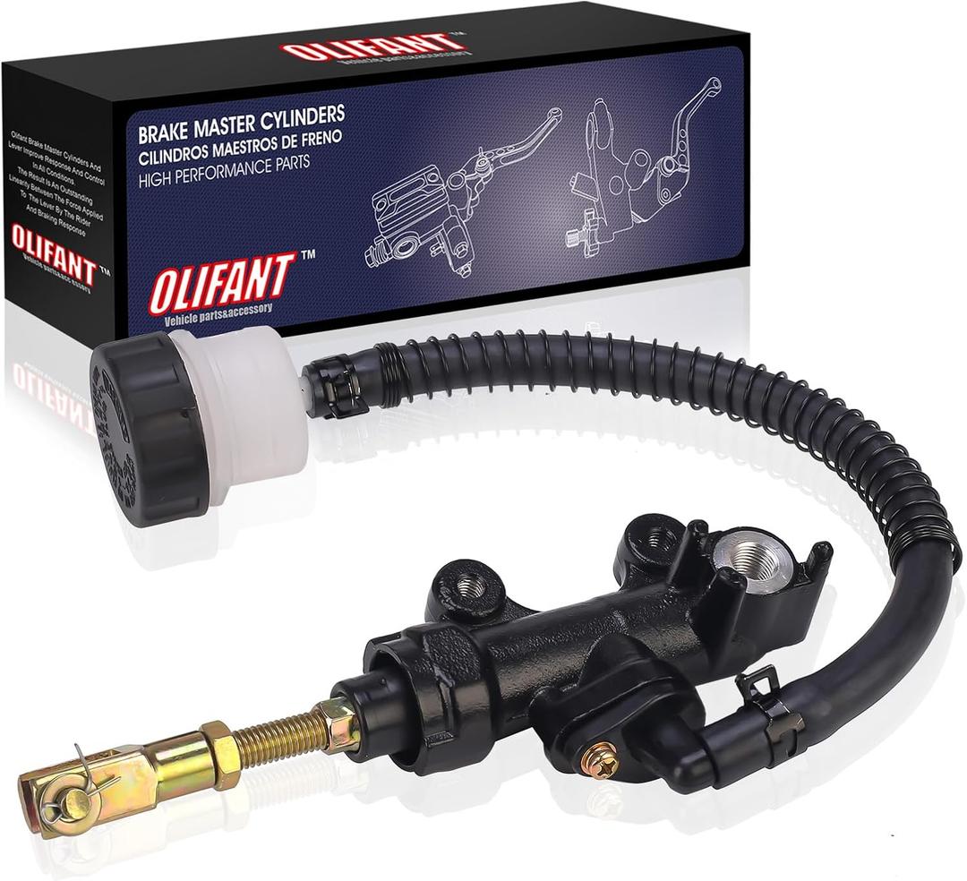 OLIFANT Rear Brake Master Cylinder for Suzuki GS500 GSX 600 650 750 1100 1200 1250 1300R/GSXR GSX-R 600 750 1000 1100 RF600 RF900 SV650 SV1000 Bandit GSF 400 600 1200 1250