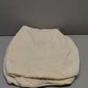 Genina Waterproof Seat Covers for Chairs,Set of 4 Dining Room Chair Seat Covers for Kitchen,Stretch Jacquard Removable Washable Dining Chair Slipcovers Protectors with Rear Covers, Beige