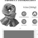 Scarf for Women Winter- Warm Thick Knit Winter Scarf for Women Wraps Chunky