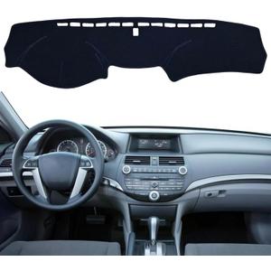 Car Dashboard Cover Pad Customization Compatible with Honda Accord 2008-2012 Car Dashboard Cover Dashboard Pad Protector Carpet Pad Accessories