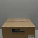 downluxe Chair Cushions for Dining Chairs, Memory Foam Linen Kitchen Chair Pads with Ties, Waterproof, Stain-Resistant and Washable Cover, 17" x 16" x 2.5", Beige, 4 Pack