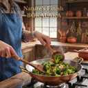Wooden Spoons for Cooking,10 Pcs Natural Teak Wooden Kitchen Utensils Set Wooden Utensils for Cooking Wooden Cooking Utensils Wooden Spatulas for Cooking (10)