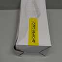 EUDELE Adhesive Shower Caddy, 5 Pack Rustproof Stainless Steel Bath Organizers With Large Capacity, No Drilling Shelves for Bathroom Storage & Home Decor (Black)