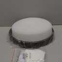 12 inch Flush Mount Ceiling Light, 2-Light Close to Ceiling Light Fixtures with Oil Rubbed Bronze Finish for Bathroom Bedroom Kitchen Hallway, 4822-ORB (Frosted Class & Oil Rubber Bronze)