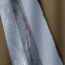 EDISHINE Pendant Light Fixture, Handcrafted Art Glass Hanging Light, Hardwired Ceiling Light, Grey Marble Glass Shade, Adjustable Brushed Nickel Rods, E26 Base, Pendant Lamp for Kitchen Island, Bar