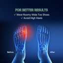 Pinky Toe Separators 12-Pack - Gel Toe Spacers for Overlapping Toes, Small Toe Corrector for Women and Men, Preventing Rubbing & Relieve Pressure