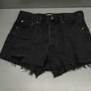 Levi's Womens 501 Original Shorts (Black) W-29