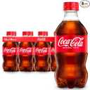 2 x Coca-Cola Soda Soft Drinks, 12 fl oz Bottles, 8 Pack - Classic Cola Soft Drink Pack, BBD: 08/10/2026