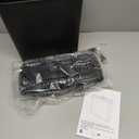 Amazon Basics 8-Sheet Strip Cut Paper Shredder for Home and Office, CD/Credit Card Shredder, 3.4 Gallon Bin, Black