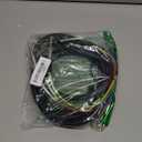 SASRT-4x25-4 Channel 25 Foot 1/4 Inch TRS Snake Cable - Pro Audio TRS Fantail to Fantail Cable Snake