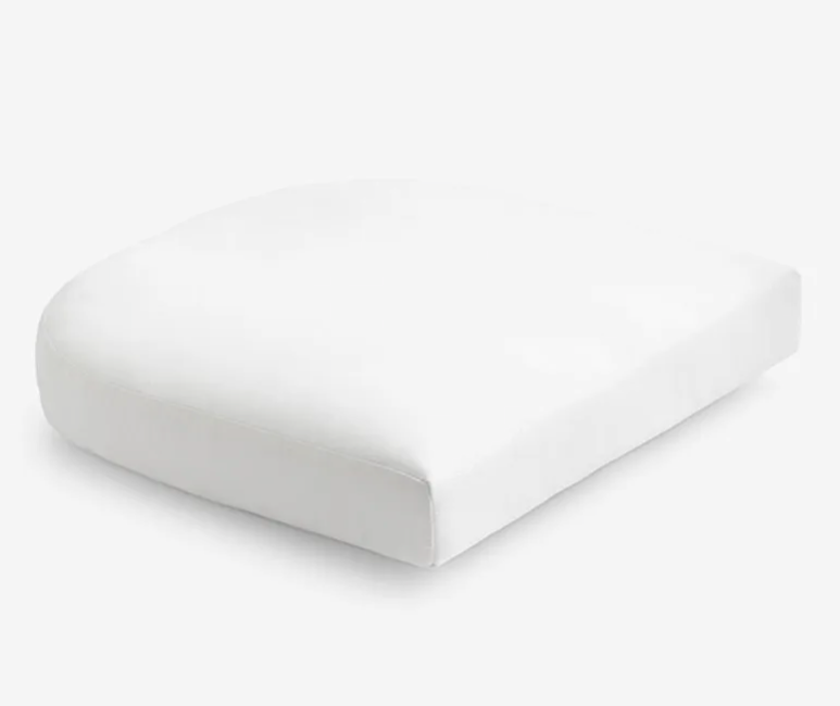 Contour Chair Cushion - White, 18 in. x 18 in.