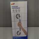 TAILI Grab Bars for Bathtubs and Showers 2 Pack Suction Grab Bar, Heavy Duty Shower Handle Removable Bath Handrails for Seniors and Elderly, Bathroom Safety Grip No Drilling Waterproof,Grey (16.8", Gray)