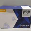 DR730 Drum Compatible with Brother DR-730 Toner MFC-L2710DW DCP-L2550DW | 2-Pack, 12000 Pages Each, Easy Install, No Streaks Ghosting, Sharp Prints for Home & Office Mass Printing, Toner Not Included