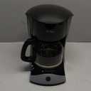 Mr. Coffee Black Coffee Maker, 12 Cups, with Auto Pause and Glass Carafe, Perfect for Home and Office Use