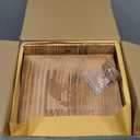 Owl House Cedar - Prebuilt Barn & Screech Owl Nesting Box - Easy Hang & Clean - Wood Shavings & Screws Included