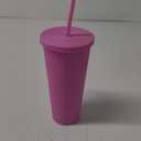 24 oz MERMAID TUMBLERS PLASTIC