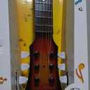 23" Acoustic Guitar, Kids 6 String Toy Guitar - Realistic Steel Strings - Beginner Practice First Musical Instrument for Children, Toddlers (Cherry Sunburst), Miniature