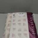 jinchan Boho Curtains Embroidered Linen Blend Window Curtains for Bedroom Geometry Grommet Bohemian Window Drapes Set for Living Room 63 Inches Long 2 Panels Gold on Beige