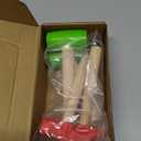 Deekin Toy Hammer Simulation Small Wooden Plastic Maintenance Tools Hammers Educational Toys Party Gift for Teens Girls Boys School Birthday Games Party Supplies(4 Pcs,2 Style Toy Hammer)