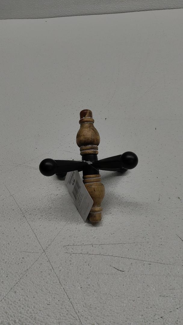 Bambeco 6In Metal Wood Jack Retro Decor Bambeco 6In Metal Wood Jack Retro Decor