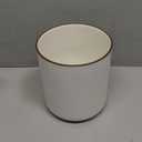 getstar Large Utensil Holder for Kitchen Counter,7.2" Vintage Ceramic Utensils Crocks Utensil Organizer for Spatula Farmhouse Kitchen Decor, White