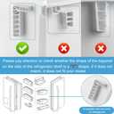 Fits for kenmore Elite Refrigerator Parts By AMI PARTS- AAP73252202 AAP73252209 Refrigerator Door Bin for L.G Refrigerator LFX31925ST LFXC24726S LFX25991ST (Right, 2 Pack)