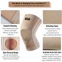 Professional Knee Brace With Stabilizer For Men Women,Compression Knee Sleeve Support Brace for Pain Relief, Fast Recovery,Meniscus Tear,ACL,MCL,Arthritis,Running,Sport Protection