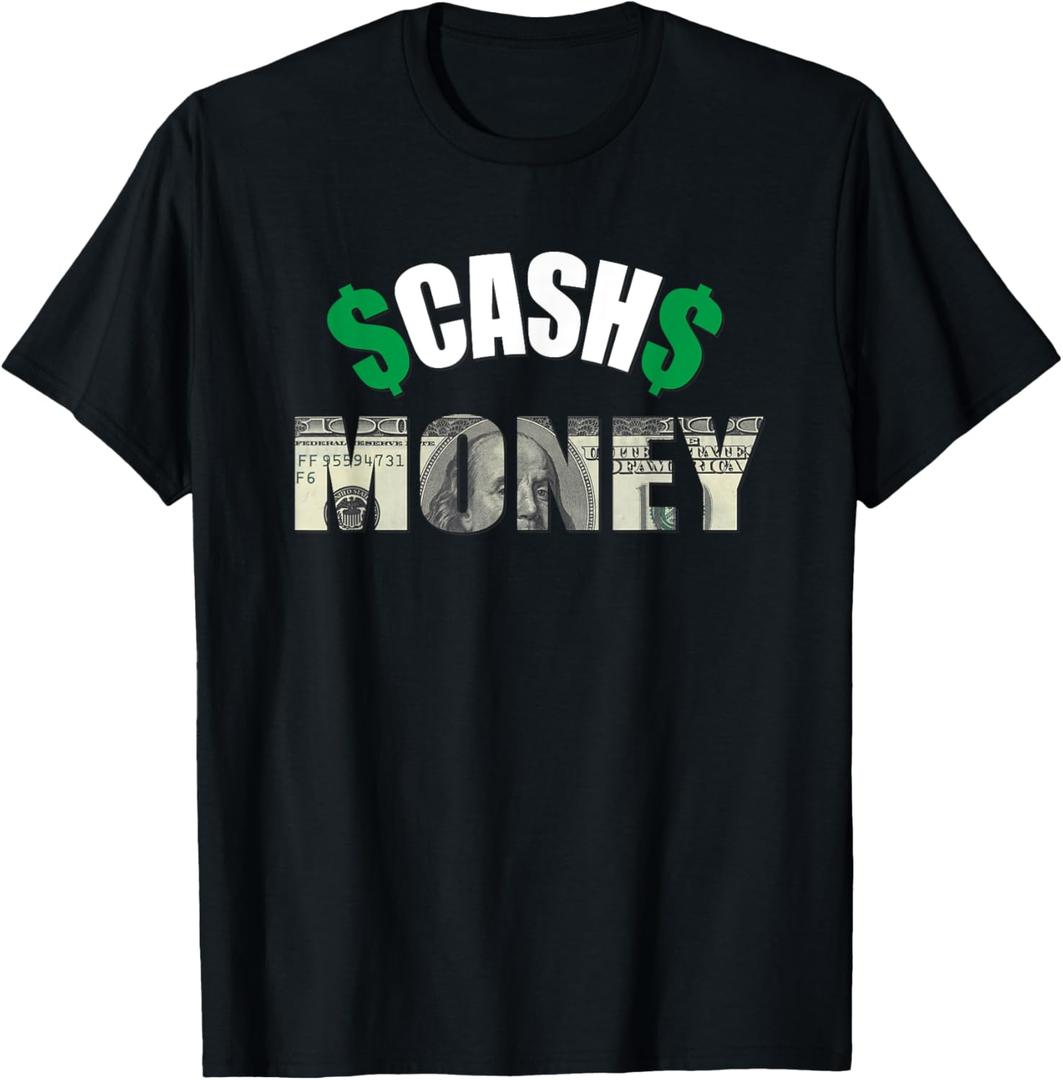 Cash Money T-Shirt (Small, Black)